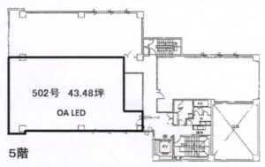 5F平面図